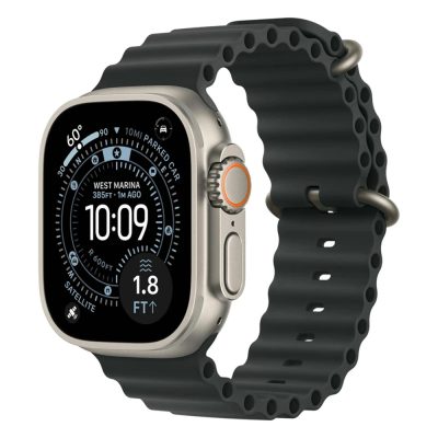 ساعت- هوشمند- -49 میلی متری -اپل- مدل Ultra 3 -Black- Titanium- Case با بند Ocean